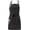 Black Gray, variant on Denim Apron With 5 Pockets for Kitchens,Hairstylist Aprons for Women Men,Adjustable Bib Jean Apron for Arts Cafe Work
