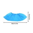 thumbnail image 3 of Hearth & Gear Disposable Blue Shoe Covers Wate Rproof Non And Durable For Home Of Fice And Outdoor Use 200pc Disposable Rain Suit Step in Shoe Covers Dress Shoe Covers for Chicken Feet Shoe Covers Non, 3 of 7
