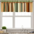 thumbnail image 5 of Ambesonne Mid Century Valance & Curtain 3 Pcs Set, Art of Monstera Leaves, 55"x45", Reseda Green Pale Caramel, 5 of 7
