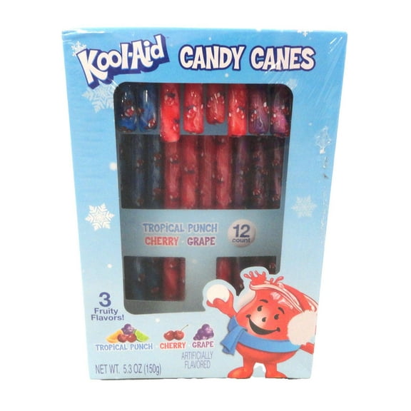 Hilco Kool-Aid Candy Canes Twelve Pack Christmas