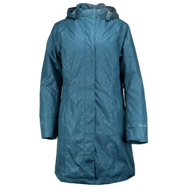 Eddie Bauer Womens Tall Girl On The Go Insulated Trench Coat Outdoor ...