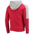 thumbnail image 3 of Men's Starter Red/Pewter Tampa Bay Buccaneers Playoffs Color Block Full-Zip Hoodie, 3 of 5