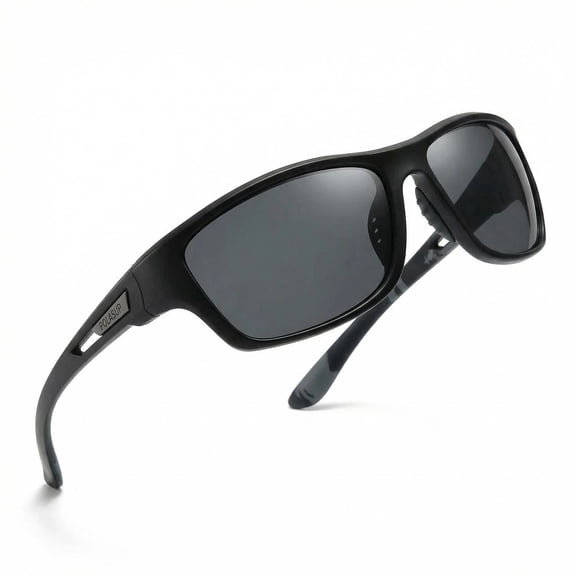 POLASUP Polarized Sports Sunglasses for Men, UV400 Protection, Lightweight Frame for Driving & Outdoor