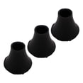 thumbnail image 1 of 3x funda antideslizante para pies de tambor, soporte para estante de tambor, piezas de Hardware de tambor, accesorio de tambor de repuesto, cubiertas Estilo B, 1 of 8
