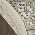 thumbnail image 5 of Nourison Concerto Farmhouse Ivory/Grey 4' x round Area Rug, (4 Round), 5 of 8