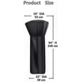 thumbnail image 3 of Durable 210D Waterproof Cover for Outdoor Patio Heaters, Heavy Duty Protection Against Weather Elements, 3 of 5