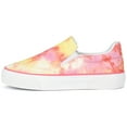 thumbnail image 2 of Slip-on Sneakers for Women Yellow Canvas Flat Shoes Casual Shoes Size 8, 2 of 9