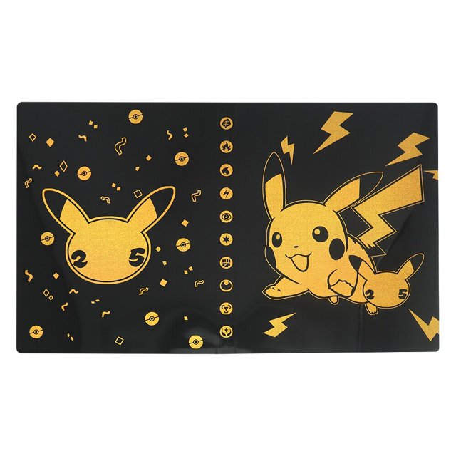 Álbum de cartas de Pokémon Grande, Charizard Carpeta de colección de juegos, VMAX GX EX, 25th Pokemon 9 Pocket 432 Fivean unisex