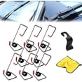 thumbnail image 1 of HUGFEGWE Windshield Wiper Arm Pressure Spring Booster,Windshield Wiper Spring Pressure Booster,Windshield Wiper Helper Springs,Car Windshield Wipers Replacement Kit,Enhance Wiper Performance (8pcs), 1 of 7