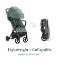 thumbnail image 3 of Inglesina Quid Stroller - Elephant Gray - Ultra Compact Lightweight Travel Stroller, Babies and Toddlers, Airplane Overhead, Foldable, Reclining Seat, Collapsible Canopy, 3 Months - 50 lbs, BPA Free, 3 of 5