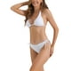 thumbnail image 4 of Conjuntos de Bikini Halter Triangular para Mujeres 2 Piezas con Lazo en la Espalda Traje de Baño Bottoms Triangulares, 4 of 5