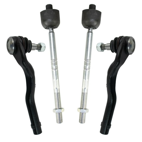 TRQ Front Tie Rod Set Fits Select 2009-2014 Mercedes-Benz CL550 2012-2013 S350 2007-2013 S550