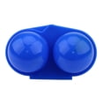thumbnail image 4 of Portador de Huevos de Plástico Portátil, Caja de Almacenamiento, Contenedor para PÍcnic al Aire Libre, Uso en Acampada, Azul, Naranja, Capacidad para 2 Huevos, 4 of 7
