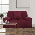 thumbnail image 2 of Unique Bargains Household Polyester Elastic 1 2 3 Seat Sofa Chair Cover Slipcover, 2 of 10