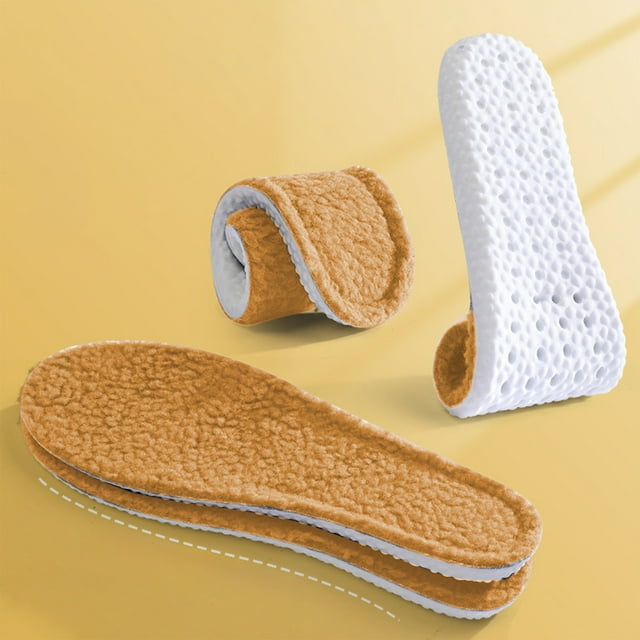 PRETXORVE Semelles Thermiques avec Évents d'Aération Haute Résilience Coussin Chaud pour Bottes d'Hiver Chaussures de Randonnée Protection par Temps Froid