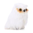 thumbnail image 3 of Adorno de búho colgante ANGGREK blanco Artificial para árbol de Navidad, 3 of 8