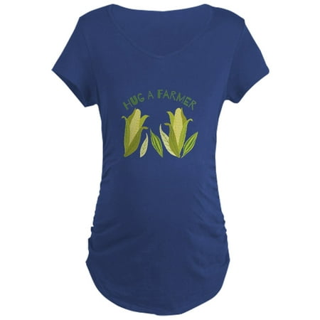 

CafePress - Hug A Farmer Maternity T Shirt - Maternity Dark T-Shirt