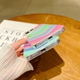 thumbnail image 4 of for iPhone Case,Cute Rainbow Love Heart Camera Lens Protection Soft Shockproof Phone Case (Purple,iPhone 12 Pro Max), 4 of 6