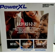 PowerXL Vortex Pro Air Fryer - 8 Qt, Black