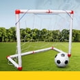thumbnail image 1 of HEALEEP Compact Portable Soccer Goal with Ball and Air Pump Sports Set for Boys Skill Development, 1 of 8