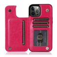 thumbnail image 3 of Luxury PU Leather Wallet Case For iPhone 15 14 13 12 11 Pro Max SE X XR XS Max 8 7 6 6S Plus Kickstand Card Holder Slots Cover, 3 of 5