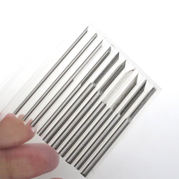 5/10Pcs Steel Wood Carving Chisels Tools for Nut Olive Egg Engraving Sculpturing 10Pcs