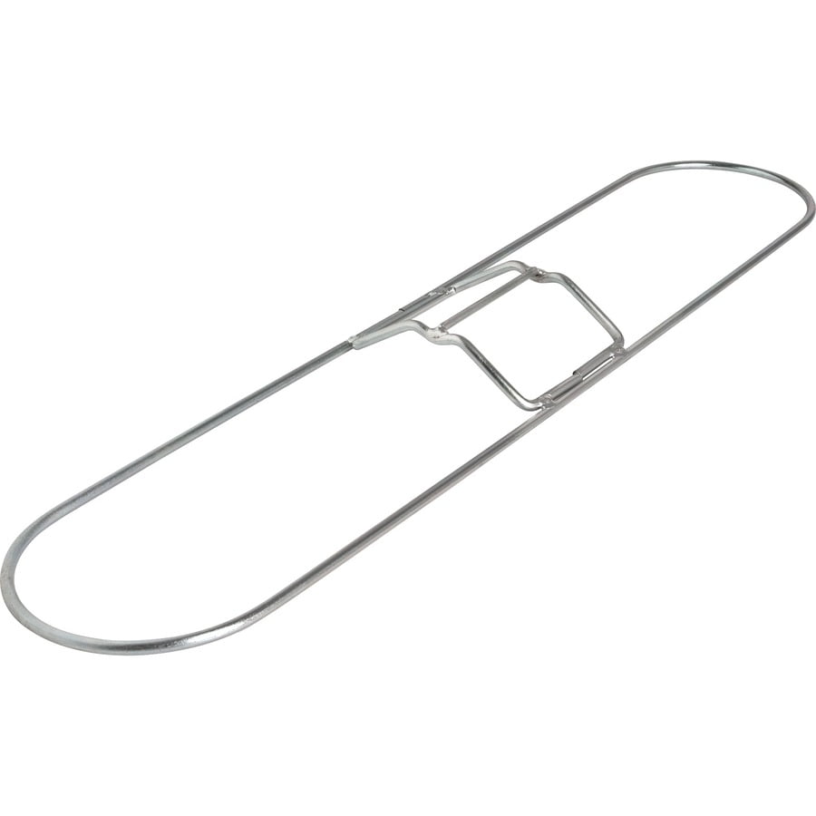 Genuine Joe 24" Dust Mop Frame - 360&deg; Swivel, Rust Resistant, Chrome Plated, Reinforced - Stainless Steel - Steel - 12 / Carton