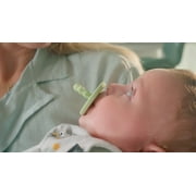 Nuby Softees Infant Pacifier and Teether for Babies, 4 Count