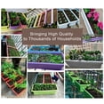 thumbnail image 4 of YAOMOBB Versatile Plant Pot Indoor Rectangular Flowerpot Vegetable Growing Box Large Capacity Not Easily Deformed Vegetable Herb Planter Garden Supplies, 4 of 7