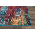 thumbnail image 5 of Nourison Celestial Abstract Atlantic 2'2" x 7'6" Area Rug, (2x8), 5 of 7