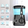 thumbnail image 2 of Irrigador bucal TUREWELL con hilo dental, 600 ml, con 8 puntas, color negro, 2 of 7