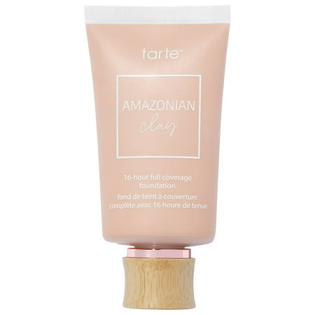 Tarte Amazonian Clay 16-Hour Full Coverage Foundation, 34B Medium Beige, 1.7 fl oz