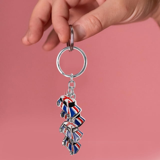 unbranded Colgante Llavero Metálico Con Estilo Retro Para Y Regalos Únicos