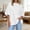 White, variant on Yigetop Women & Plus Size Drop Shoulder Relaxed Casual Tee Shirt Top Lightweight Soft Comfy Daily Wear Hot Pink L