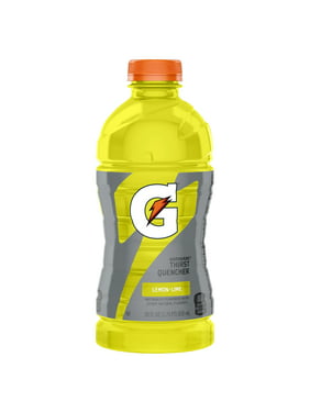 Gatorade Lemon Lime Thirst Quencher Sports Drink, 28 oz Bottle