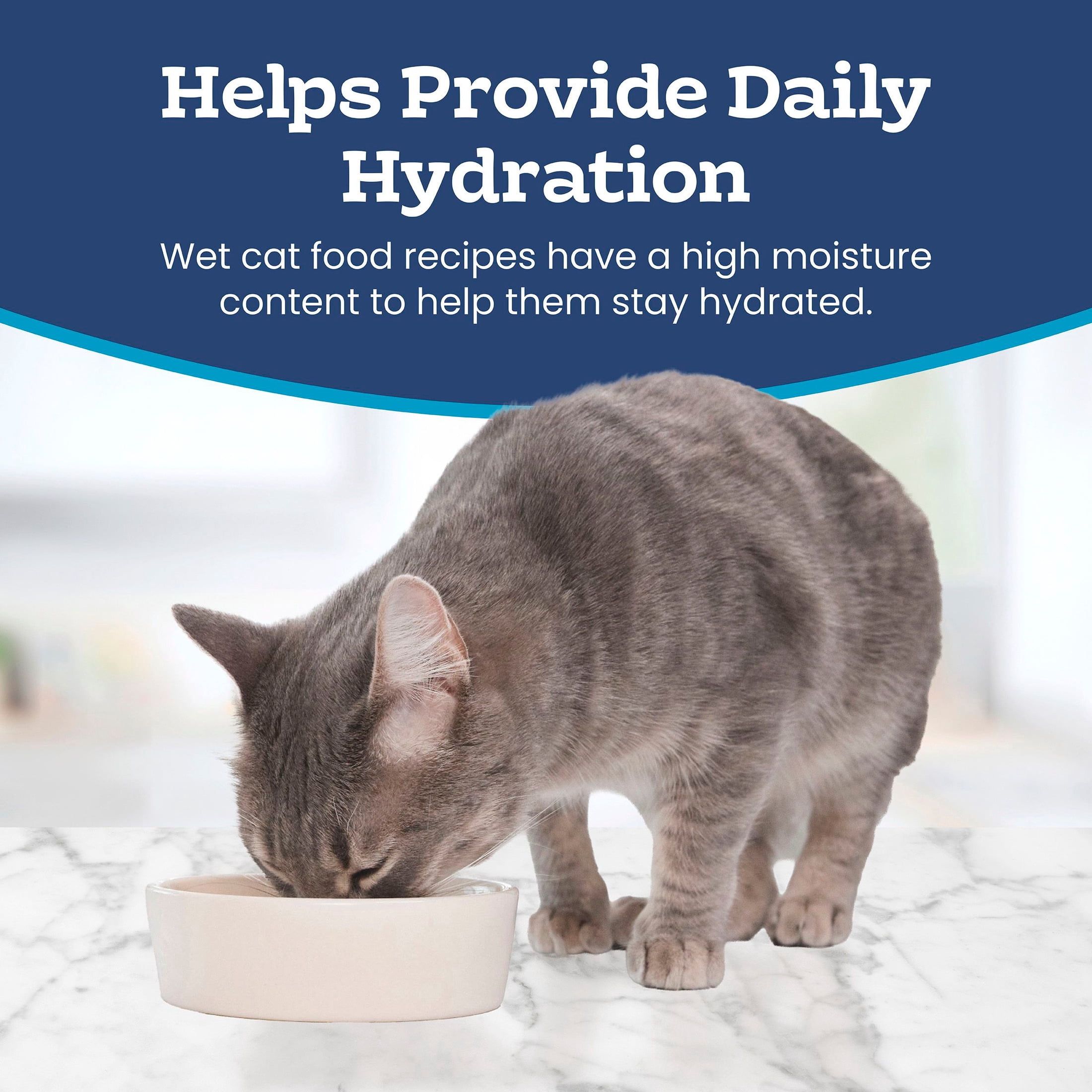 Blue Buffalo Tastefuls Adult Cat Wet Food, Flaked Entrées in Gravy, 3oz, 24ct Variety Pack