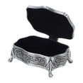 thumbnail image 4 of Metal Jewelry Box, Vintage Trinket Box Rustproof  For Rings, 4 of 8