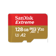 thumbnail image 2 of SanDisk Extreme® microSDXC™ UHS-I card, 128GB, with A2 performance - SDSQXA1-128G-CW6MA, 2 of 7