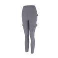 thumbnail image 5 of Gray Yoga Pants Women Running Leggings Workout Sports Athletic Pants Women's Fitness Riding Pants Yoga Yoga Pants, 5 of 6
