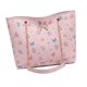 thumbnail image 1 of Bolso tote para mujer, gran capacidad, ideal para la playa, uso diario y para ir al trabajo. Rosa, 1 of 9