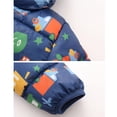 thumbnail image 5 of Baby Boy Coat Kids Hoodie Puffer Jacket Thick Warm Winter Coat, 5 of 6