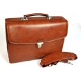 thumbnail image 2 of Tony Perotti Bella Russo Carrying Case (Briefcase) for 17" Notebook, Cognac, 2 of 5