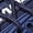Dark Blue, variant on Men's All Black Woven Knit Lace Up Running Sneakers, Air Cushion Shock Absorbing Breathable Athletic Walking Shoes