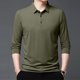 thumbnail image 1 of pstuiky manga larga para hombre, Camisa/top informal de manga larga con solapa a cuadros para hombre, moda de primavera e invierno Tops de hombre m, 1 of 5