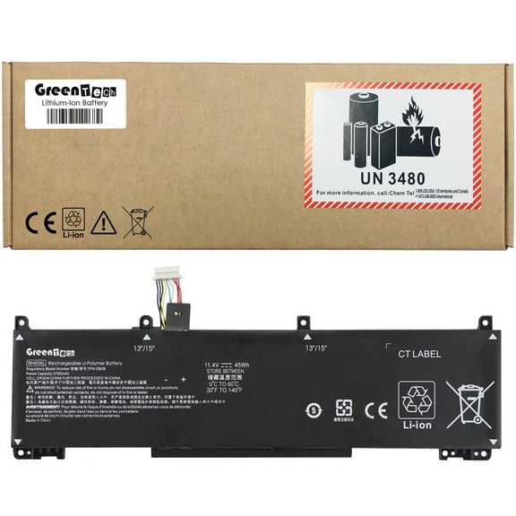 GREENTECH RH03XL M02027-005 BATTERY FOR HP PROBOOK 430 440 450 630 640 G8 45WHR
