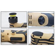 Cordless Car Polisher Set 6 Speed Two Buffer with Pad