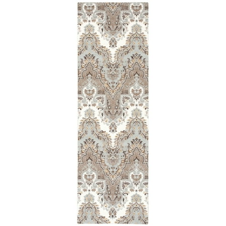 Nourison Waverly Treasures Palace Sari Elephant Area Rug by (2'6 x 8')