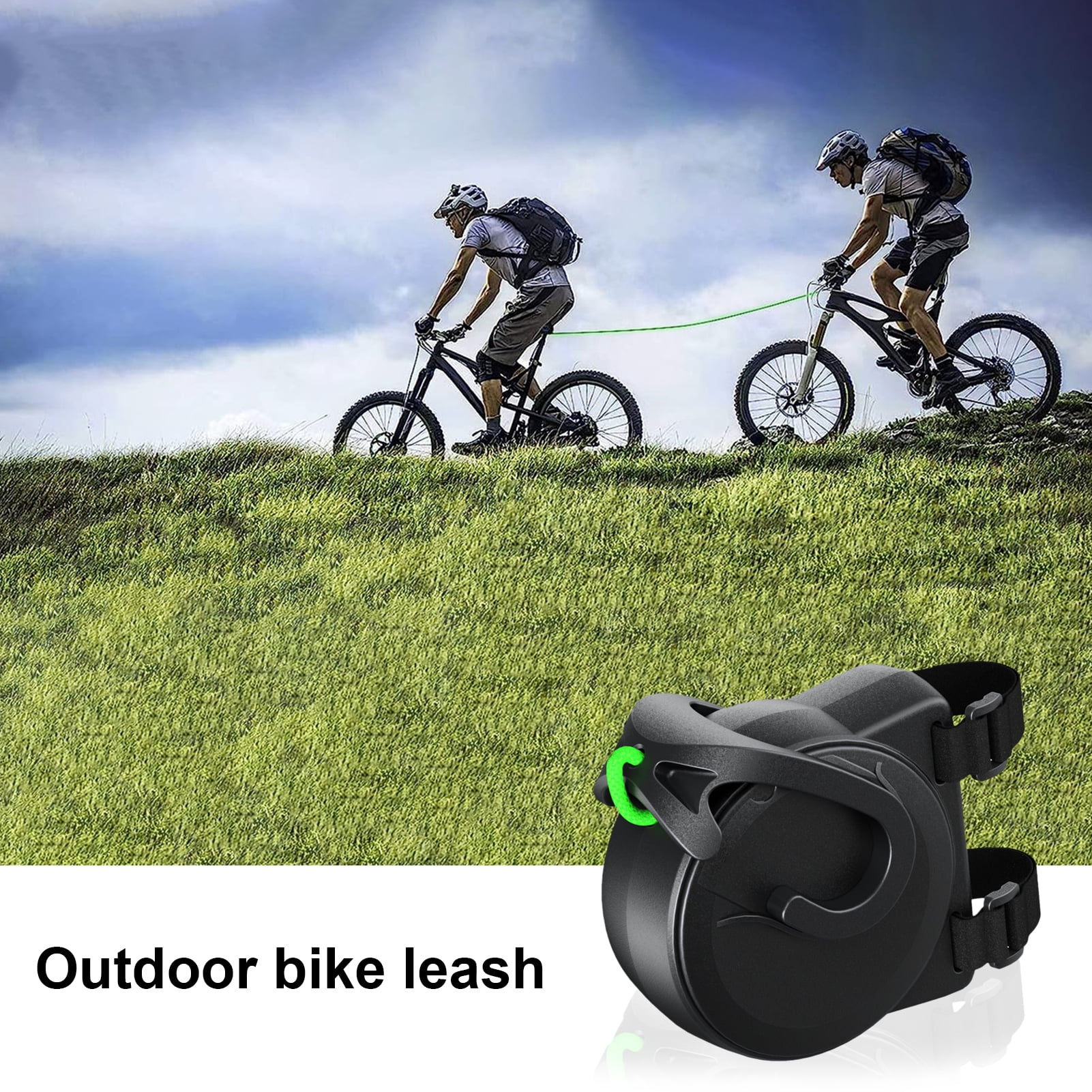 ruhuadgb Kids Bike Tow Rope Retractable Bicycle Traction Rope Lightweight Toddler Bike Attachment to Adult Bike Easy-to-Use Bike Trailer Strap for Outdoor Cycling Adventures