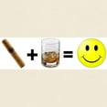 thumbnail image 3 of CafePress - Cigar & Bourbon Light T Shirt - Men's Classic Graphic T-Shirt, 3 of 4