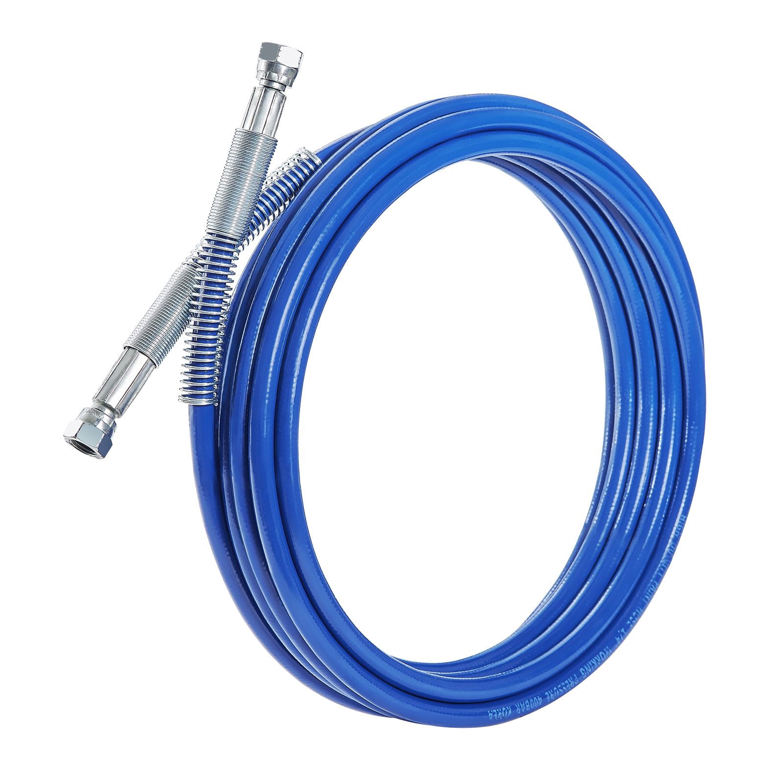 Airless Paint Sprayer Hose 25ft 1/4 Inch Connector 4350 PSI Multi-Layer Metal Braid for Spray Guns Industrial Painting